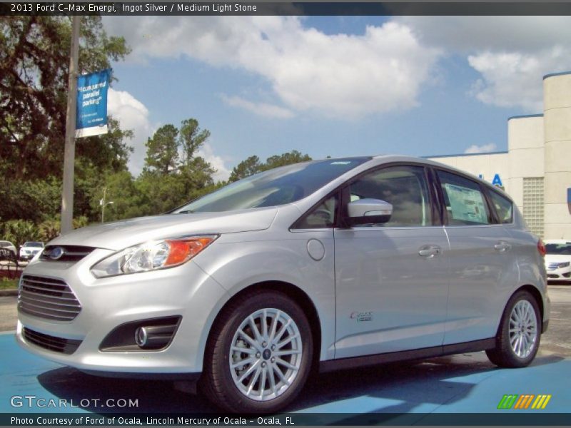 Ingot Silver / Medium Light Stone 2013 Ford C-Max Energi