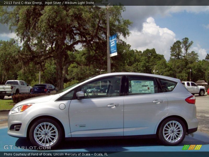 Ingot Silver / Medium Light Stone 2013 Ford C-Max Energi