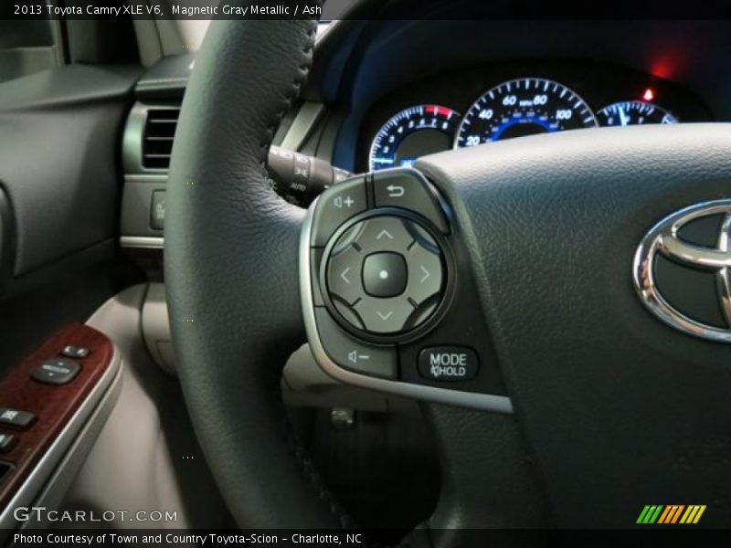 Magnetic Gray Metallic / Ash 2013 Toyota Camry XLE V6