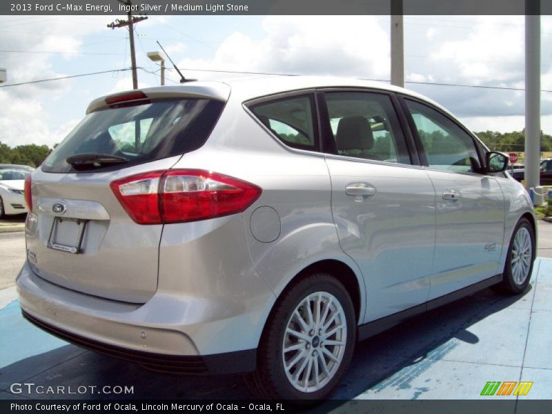 Ingot Silver / Medium Light Stone 2013 Ford C-Max Energi