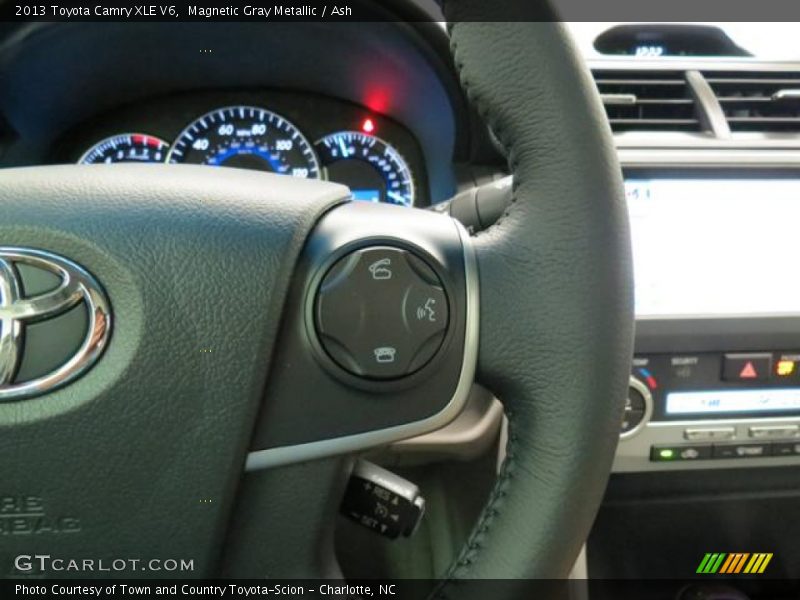 Magnetic Gray Metallic / Ash 2013 Toyota Camry XLE V6