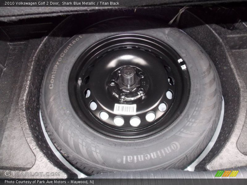Shark Blue Metallic / Titan Black 2010 Volkswagen Golf 2 Door