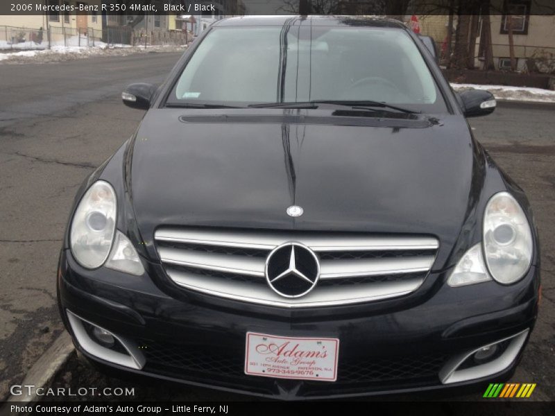 Black / Black 2006 Mercedes-Benz R 350 4Matic