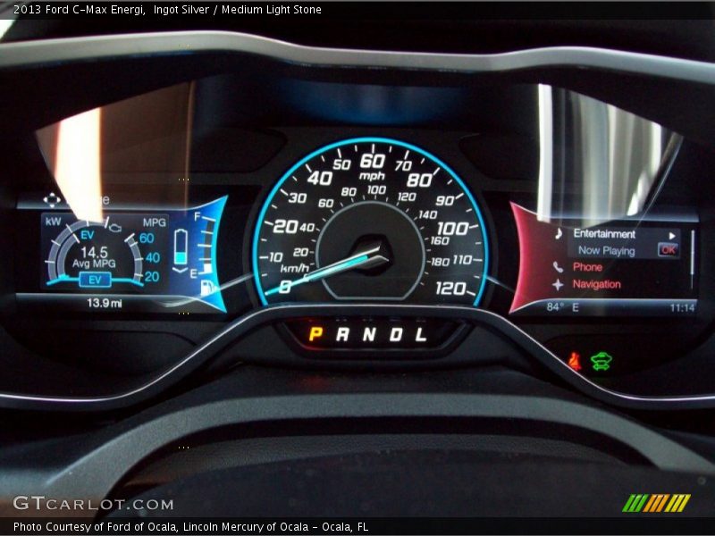 Ingot Silver / Medium Light Stone 2013 Ford C-Max Energi