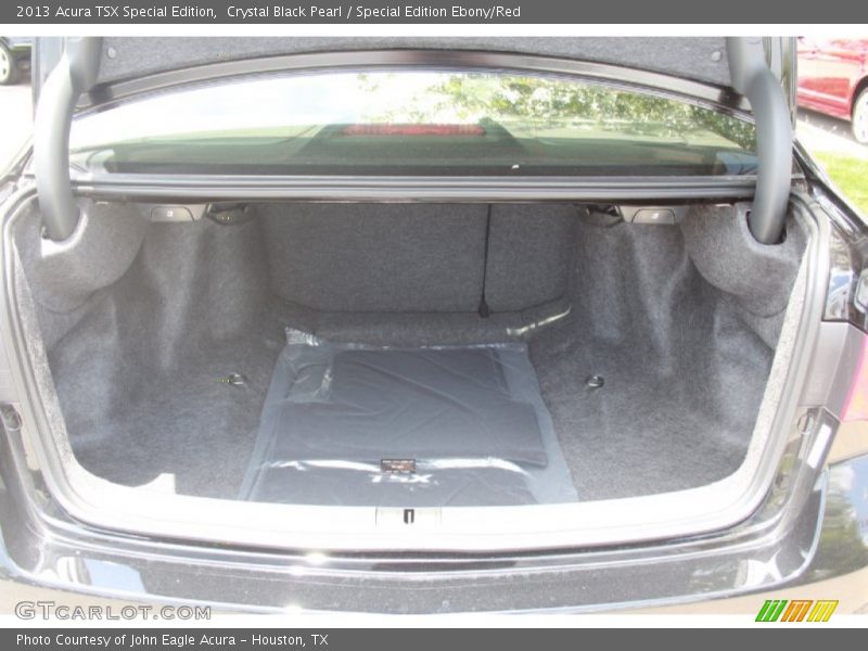 Crystal Black Pearl / Special Edition Ebony/Red 2013 Acura TSX Special Edition