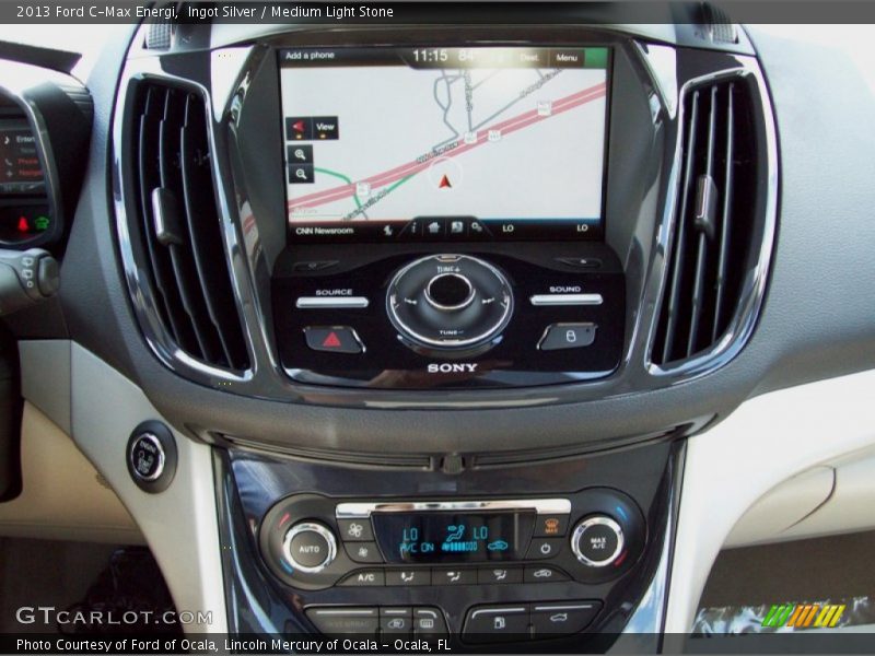 Ingot Silver / Medium Light Stone 2013 Ford C-Max Energi