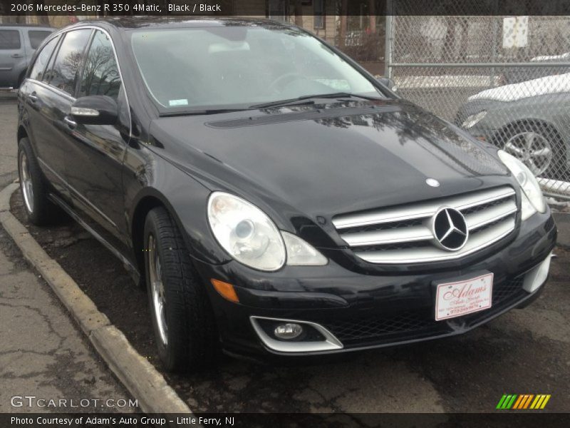 Black / Black 2006 Mercedes-Benz R 350 4Matic