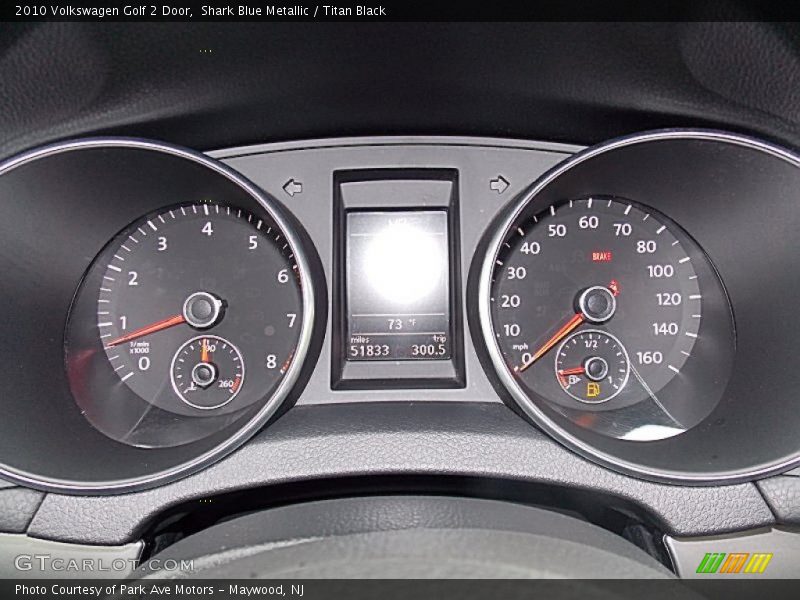  2010 Golf 2 Door 2 Door Gauges