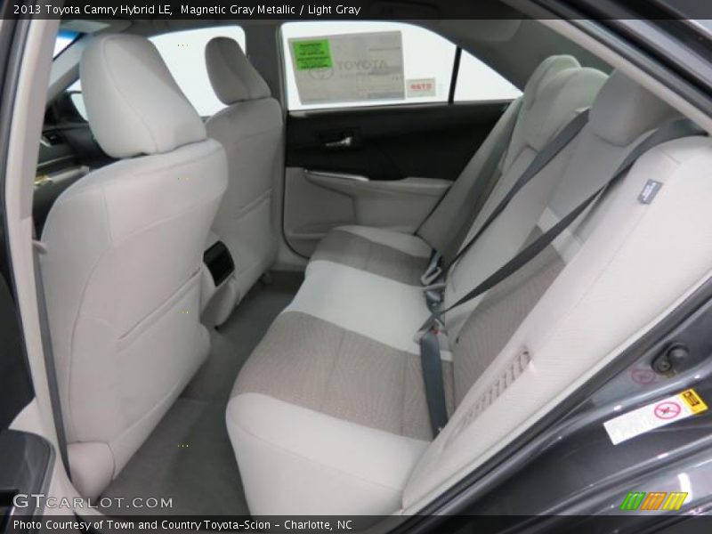 Magnetic Gray Metallic / Light Gray 2013 Toyota Camry Hybrid LE