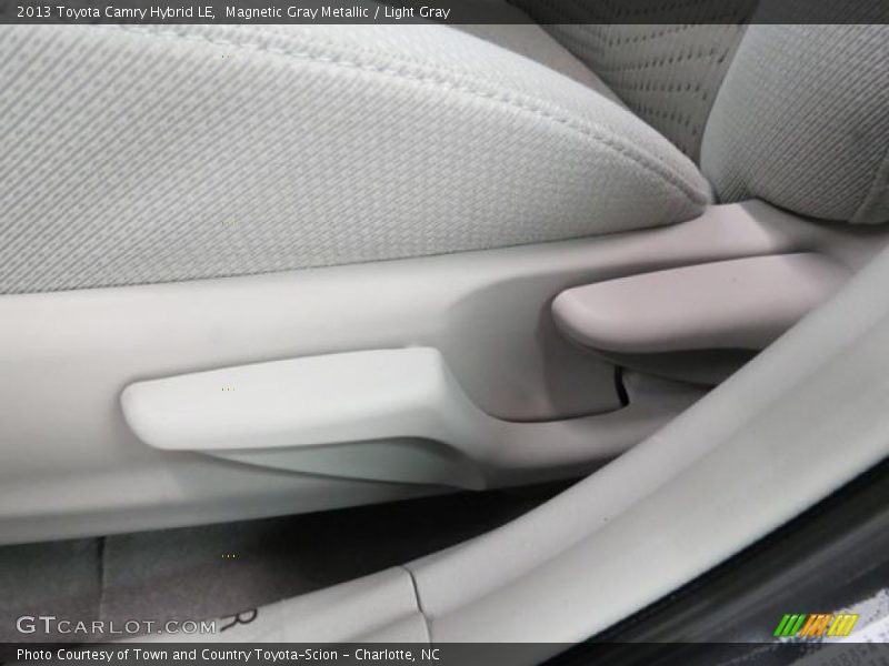 Magnetic Gray Metallic / Light Gray 2013 Toyota Camry Hybrid LE