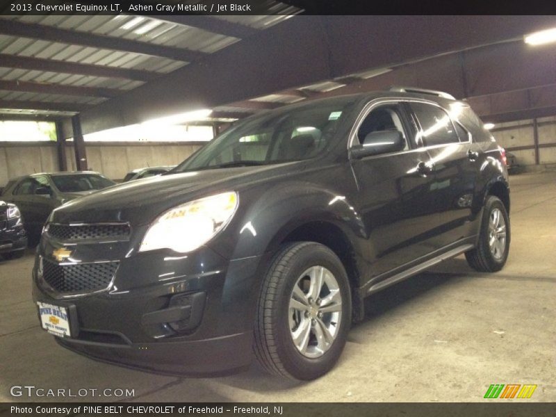 Ashen Gray Metallic / Jet Black 2013 Chevrolet Equinox LT