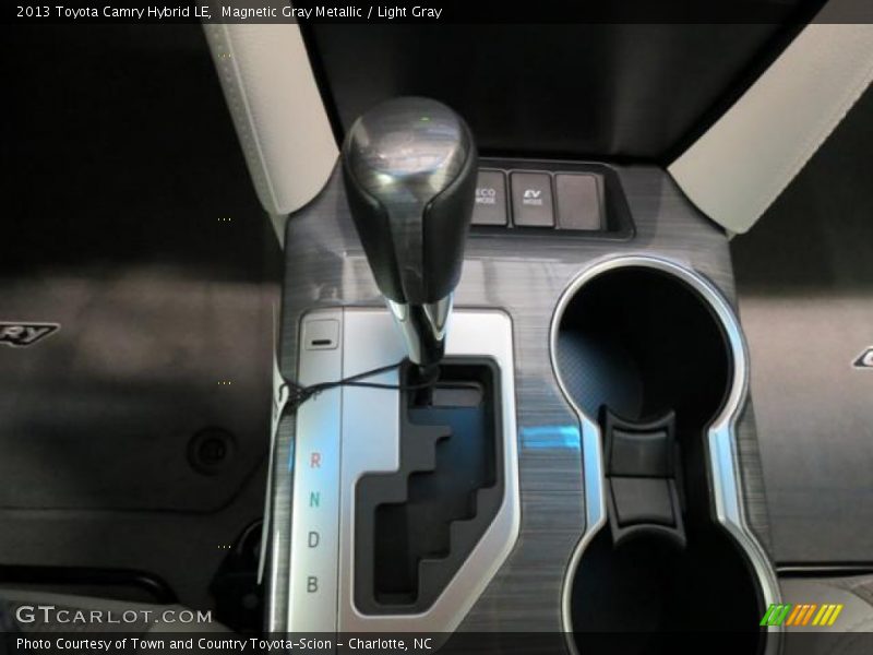 Magnetic Gray Metallic / Light Gray 2013 Toyota Camry Hybrid LE