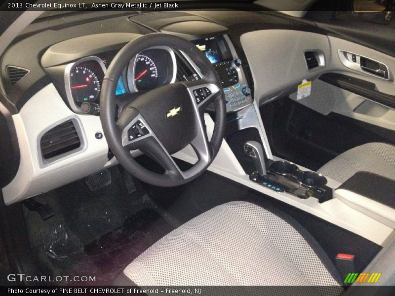 Ashen Gray Metallic / Jet Black 2013 Chevrolet Equinox LT