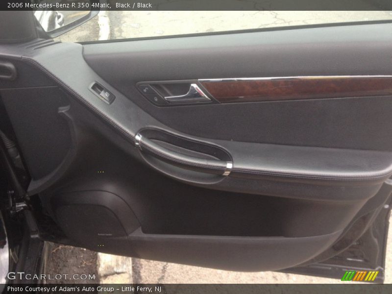 Black / Black 2006 Mercedes-Benz R 350 4Matic