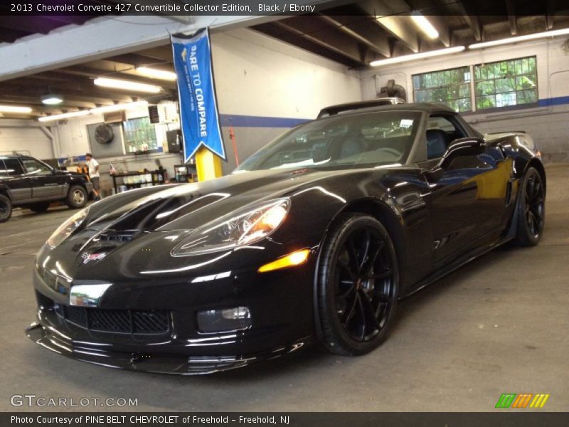Black / Ebony 2013 Chevrolet Corvette 427 Convertible Collector Edition