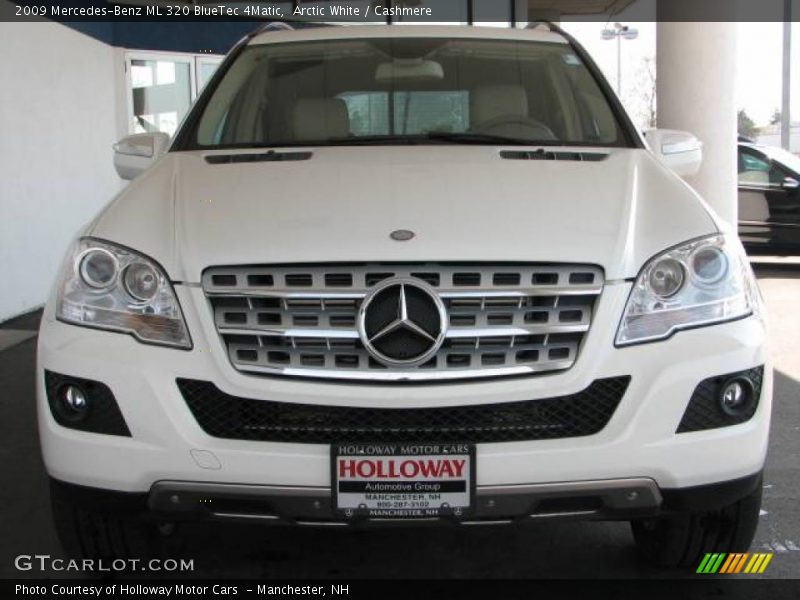Arctic White / Cashmere 2009 Mercedes-Benz ML 320 BlueTec 4Matic
