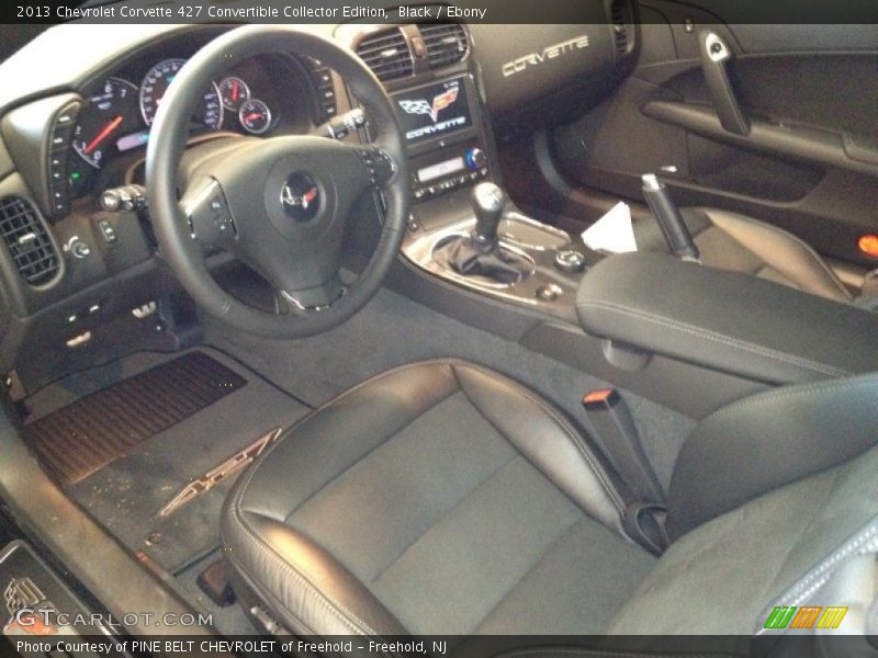 Black / Ebony 2013 Chevrolet Corvette 427 Convertible Collector Edition