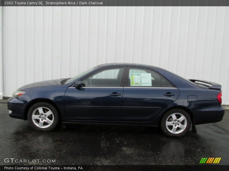 Stratosphere Mica / Dark Charcoal 2002 Toyota Camry SE