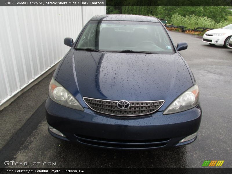 Stratosphere Mica / Dark Charcoal 2002 Toyota Camry SE