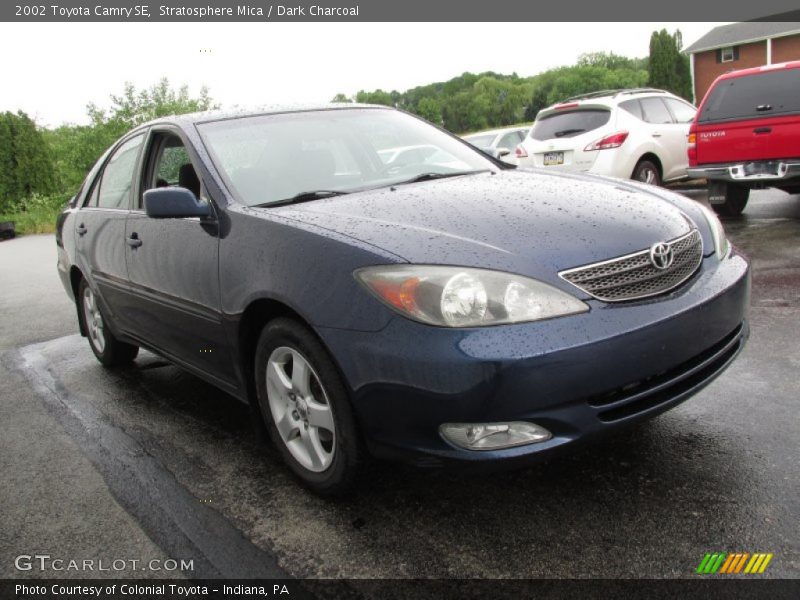 Stratosphere Mica / Dark Charcoal 2002 Toyota Camry SE