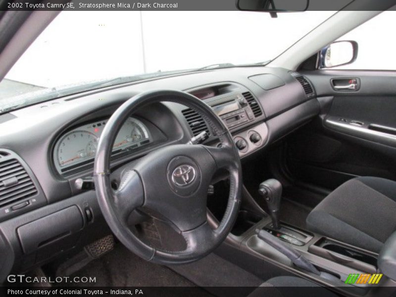 Stratosphere Mica / Dark Charcoal 2002 Toyota Camry SE