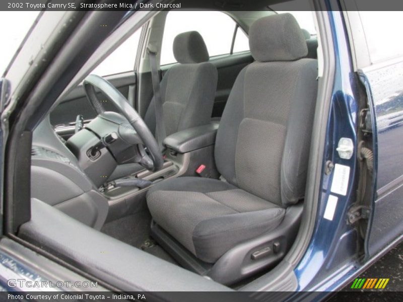 Stratosphere Mica / Dark Charcoal 2002 Toyota Camry SE
