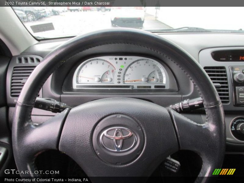 Stratosphere Mica / Dark Charcoal 2002 Toyota Camry SE