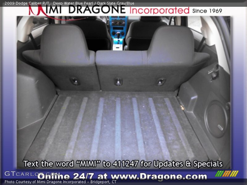 Deep Water Blue Pearl / Dark Slate Gray/Blue 2009 Dodge Caliber R/T