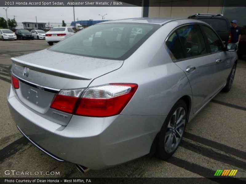 Alabaster Silver Metallic / Black 2013 Honda Accord Sport Sedan