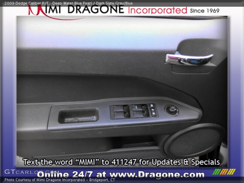 Deep Water Blue Pearl / Dark Slate Gray/Blue 2009 Dodge Caliber R/T