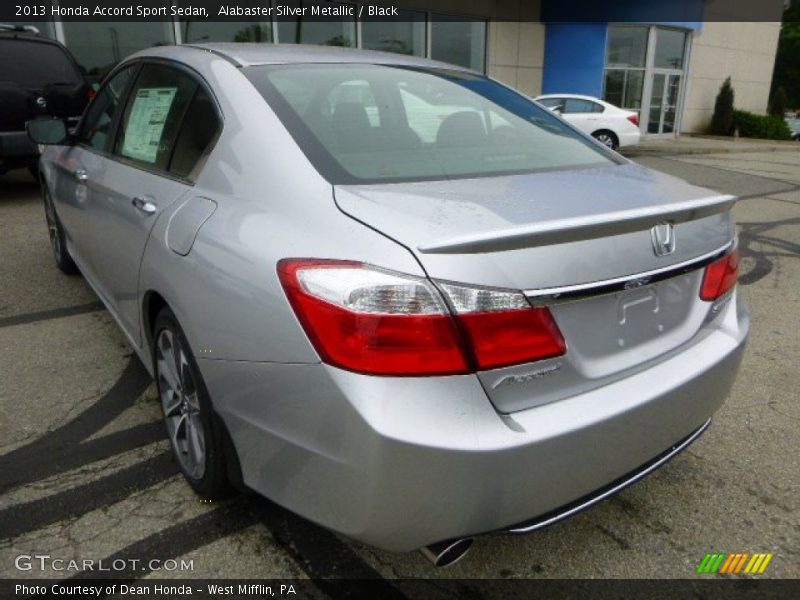 Alabaster Silver Metallic / Black 2013 Honda Accord Sport Sedan