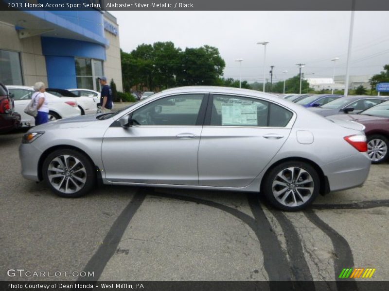 Alabaster Silver Metallic / Black 2013 Honda Accord Sport Sedan