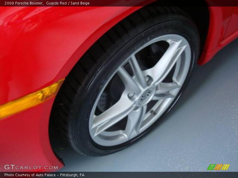 Guards Red / Sand Beige 2009 Porsche Boxster
