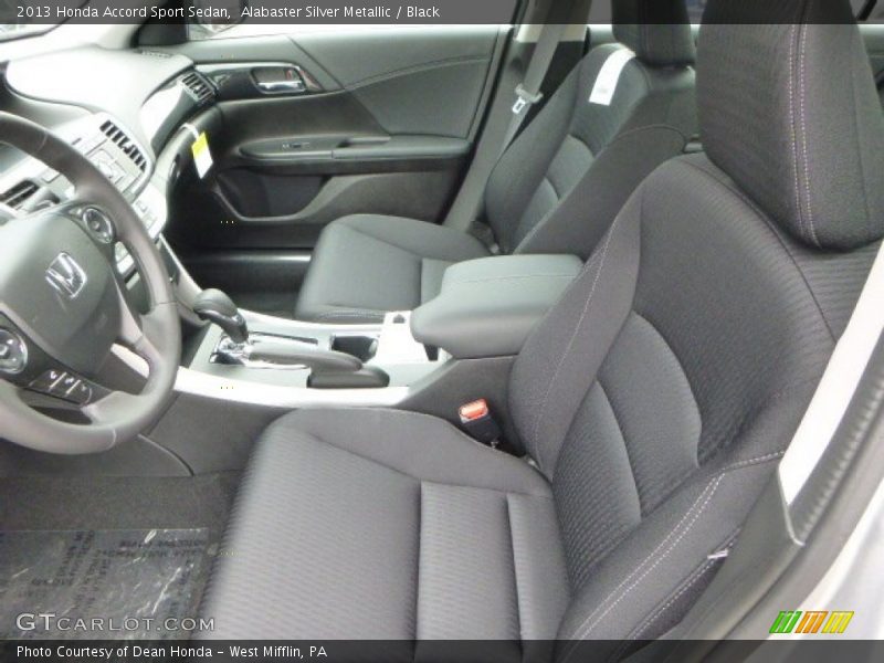 Alabaster Silver Metallic / Black 2013 Honda Accord Sport Sedan