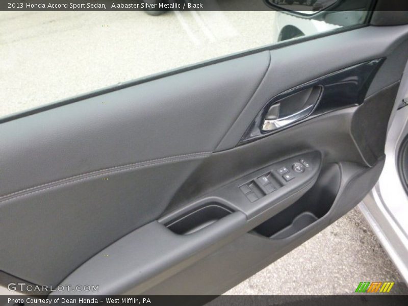 Alabaster Silver Metallic / Black 2013 Honda Accord Sport Sedan