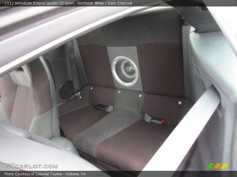 Northstar White / Dark Charcoal 2012 Mitsubishi Eclipse Spyder GS Sport