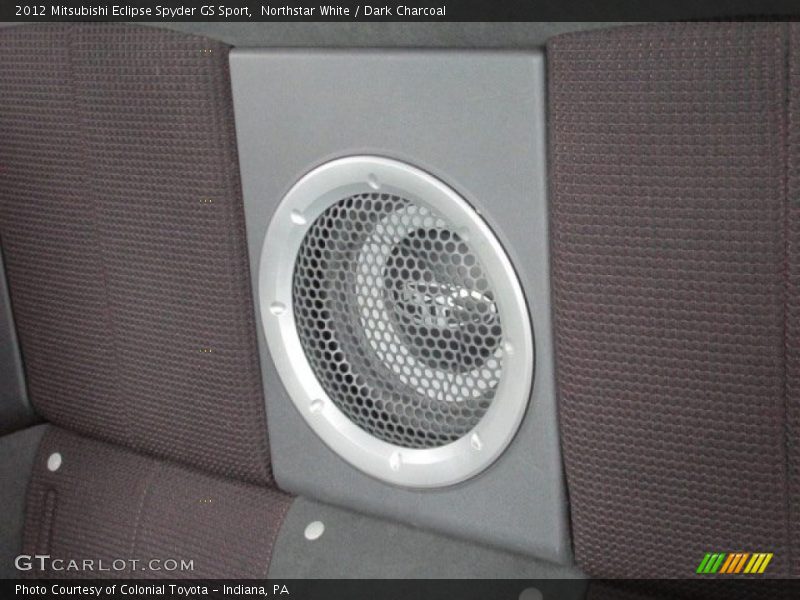Northstar White / Dark Charcoal 2012 Mitsubishi Eclipse Spyder GS Sport