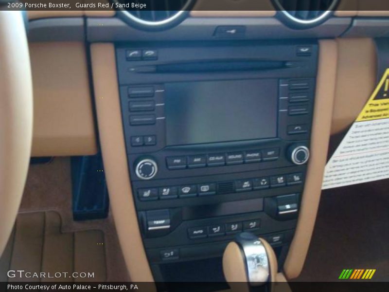 Guards Red / Sand Beige 2009 Porsche Boxster