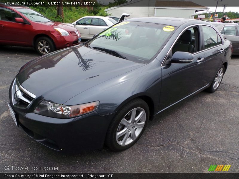 Carbon Gray Pearl / Ebony 2004 Acura TSX Sedan
