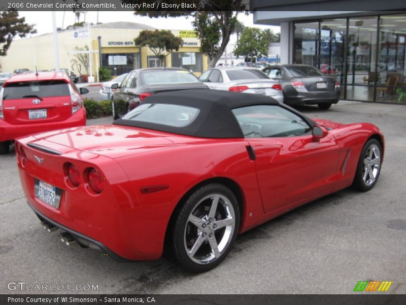 Victory Red / Ebony Black 2006 Chevrolet Corvette Convertible