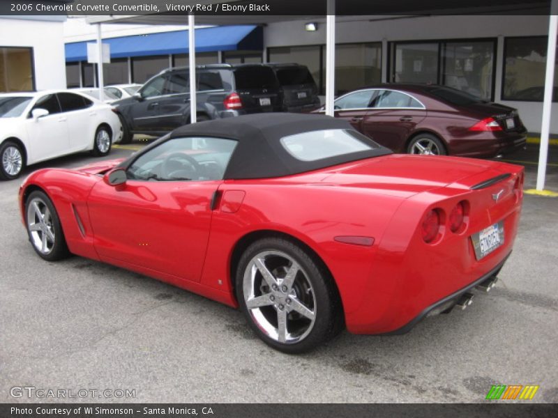 Victory Red / Ebony Black 2006 Chevrolet Corvette Convertible