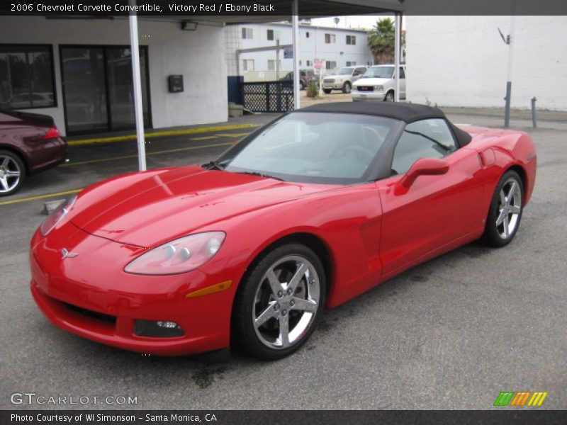 Victory Red / Ebony Black 2006 Chevrolet Corvette Convertible