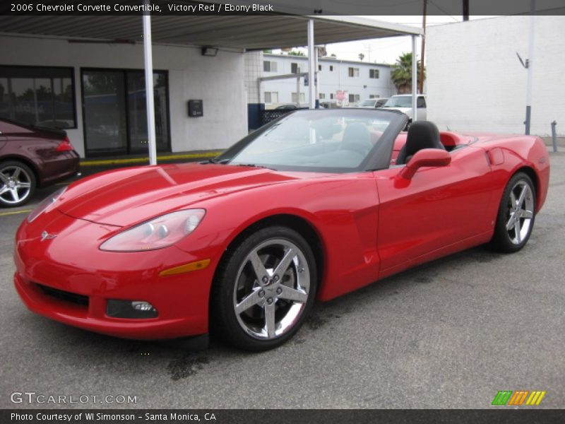 Victory Red / Ebony Black 2006 Chevrolet Corvette Convertible