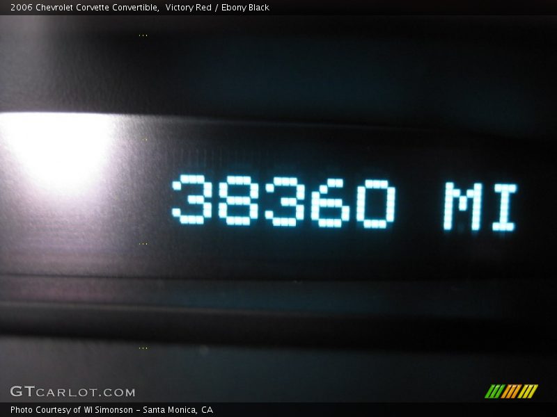 Victory Red / Ebony Black 2006 Chevrolet Corvette Convertible