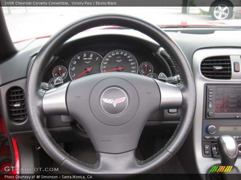 Victory Red / Ebony Black 2006 Chevrolet Corvette Convertible