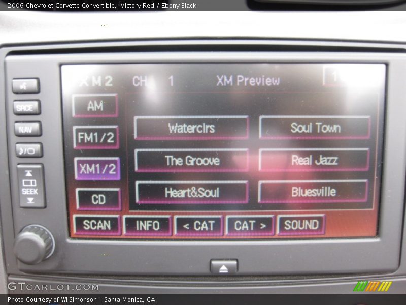 Victory Red / Ebony Black 2006 Chevrolet Corvette Convertible