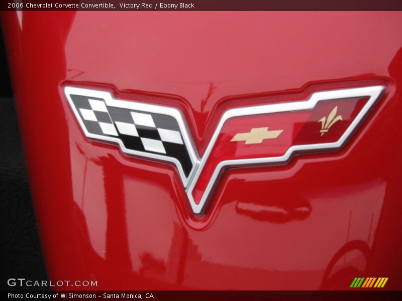 Victory Red / Ebony Black 2006 Chevrolet Corvette Convertible