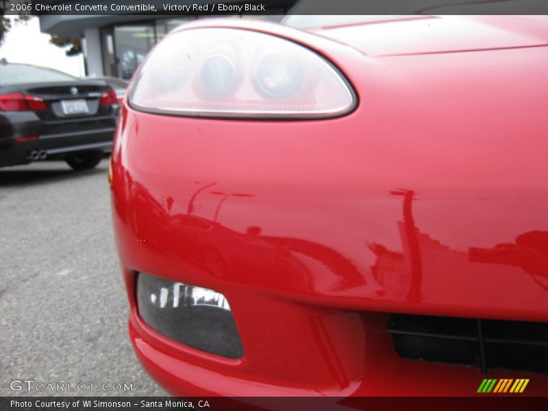 Victory Red / Ebony Black 2006 Chevrolet Corvette Convertible