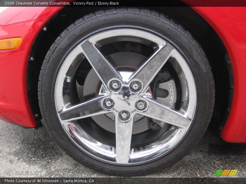 Victory Red / Ebony Black 2006 Chevrolet Corvette Convertible