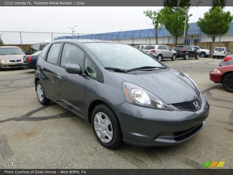 Polished Metal Metallic / Gray 2013 Honda Fit